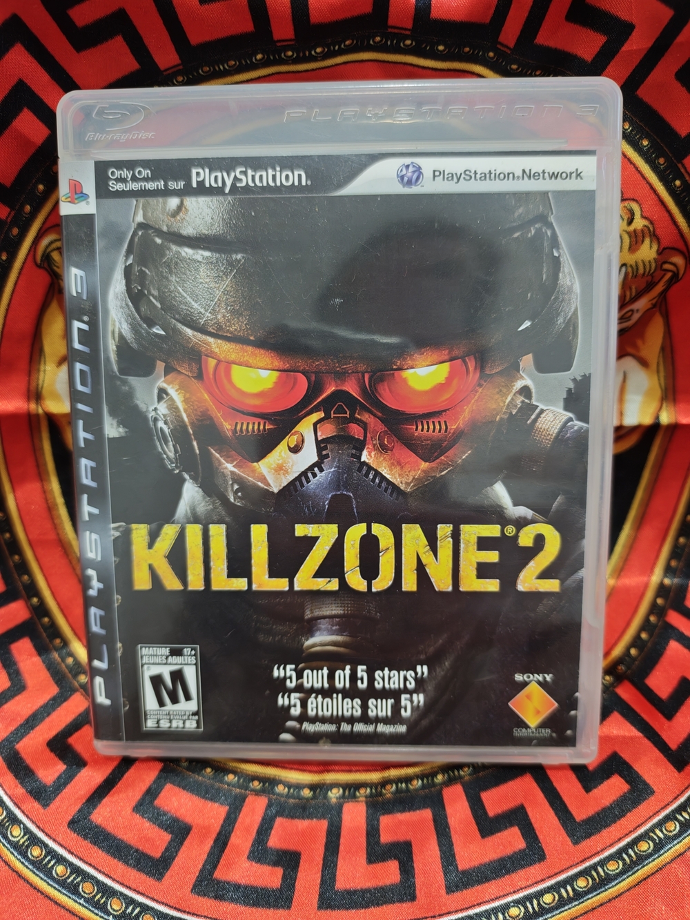 Sony PlayStation 3 Killzone 2 - Black & Yellow Cover